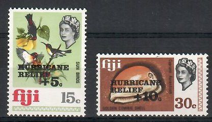 Znaczek Fidżi 1972 Mi 301-302 Czyste **