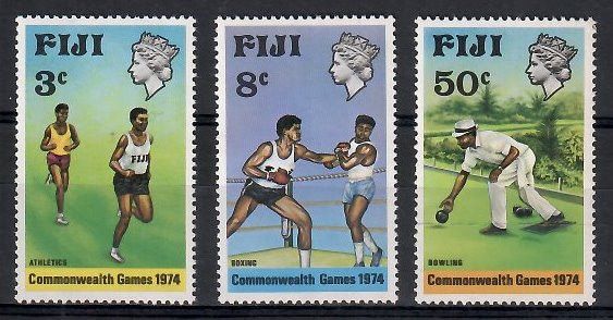 Znaczek Fidżi 1974 Mi 314-316 Czyste **