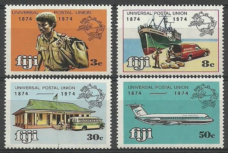 Znaczek Fidżi 1974 Mi 320-323 Czyste **