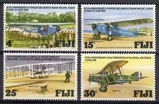 Znaczek Fidżi 1978 Mi 375-378 Czyste **