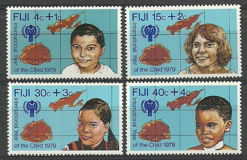 Znaczek Fidżi 1979 Mi 416-419 Czyste **