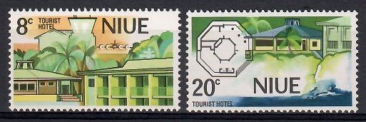 Znaczek Niue 1975 Mi 154-155 Czyste **