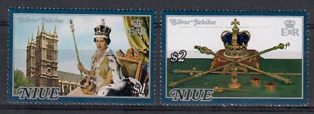 Znaczek Niue 1977 Mi 173-174 Czyste **