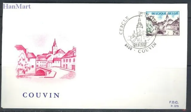 Znaczek Belgia 1972 Mi 1691-1692 FDC