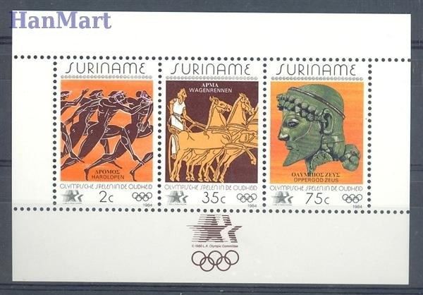 Znaczek Surinam 1984 Mi bl 37 Czyste **