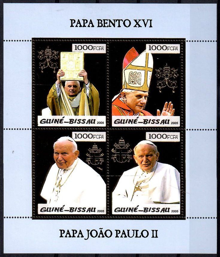 Znaczek Gwinea Bissau 2005 Mi ark 3008-3011 Czyste **