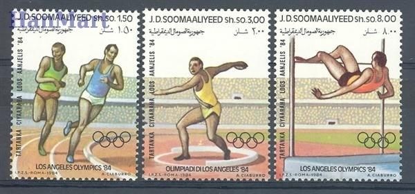 Znaczek Somalia 1984 Mi 353-355 Czyste **