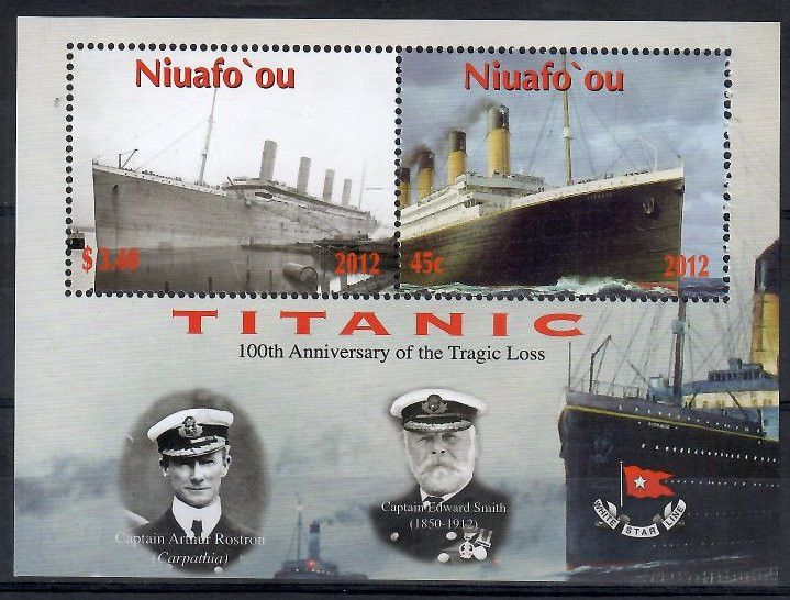 Znaczek Niuafo'ou 2012 Mi bl 43 Czyste **