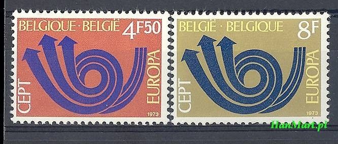Znaczek Belgia 1973 Mi 1722-1723 Czyste **