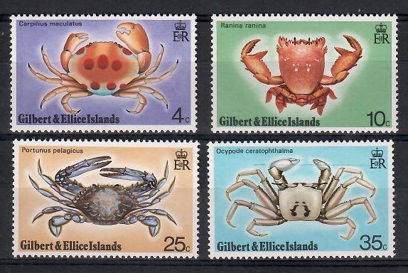 Znaczek Wyspy Gilberta i Ellice 1975 Mi 232-235 Czyste **