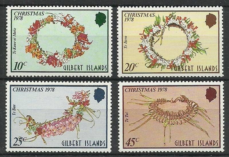 Znaczek Wyspy Gilberta 1978 Mi 314-317 Czyste **