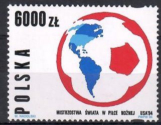 Znaczek Polska 1994 Mi 3495 Fi 3347 Czyste **