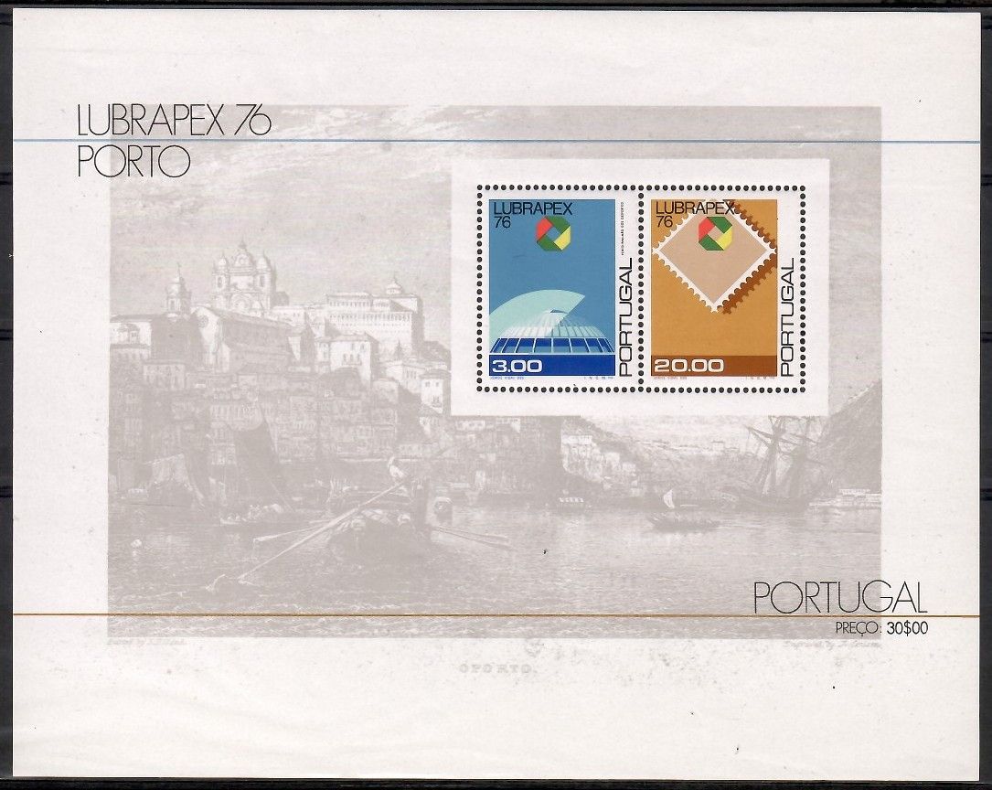 Znaczek Portugalia 1976 Mi bl 19 Czyste **