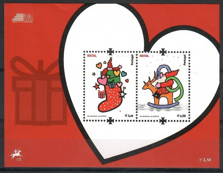 Znaczek Portugalia 2009 Mi bl 291 Czyste **
