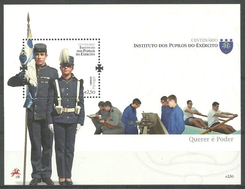 Znaczek Portugalia 2011 Mi bl 314 Czyste **