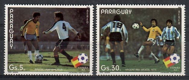 Znaczek Paragwaj 1982 Mi 3489+3491 Czyste **