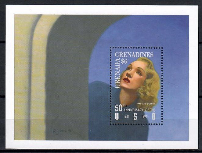 Znaczek Grenada i Grenadyny 1992 Mi bl 246 Czyste **