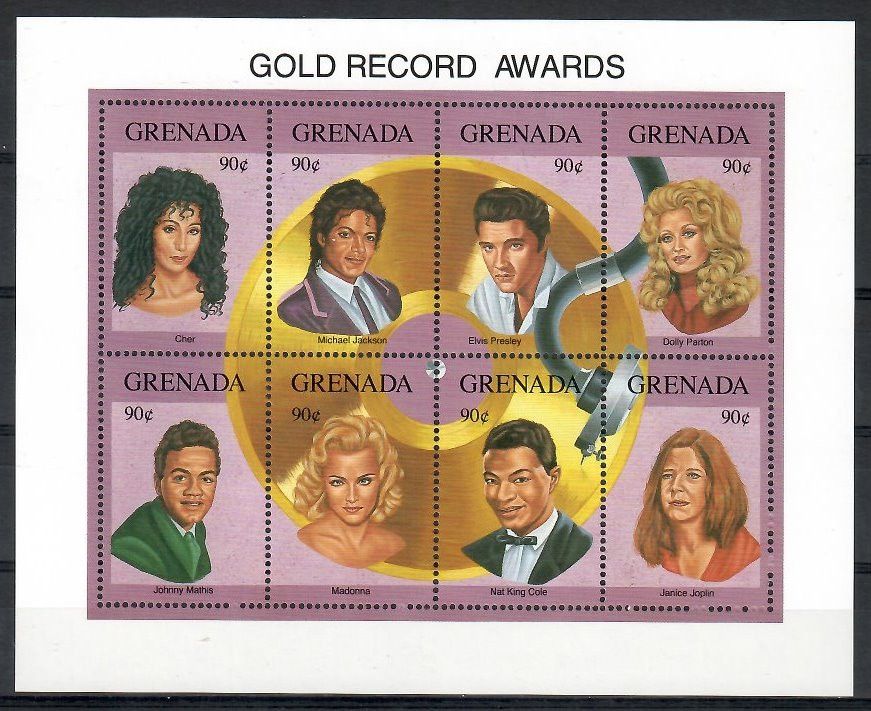 Znaczek Grenada 1992 Mi ark 2488-2495 Czyste **