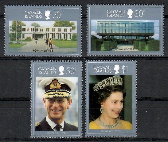 Znaczek Kajmany 1983 Mi 510-513 Czyste **