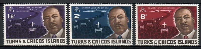 Znaczek Turks i Caicos 1968 Mi 220-222 Czyste **
