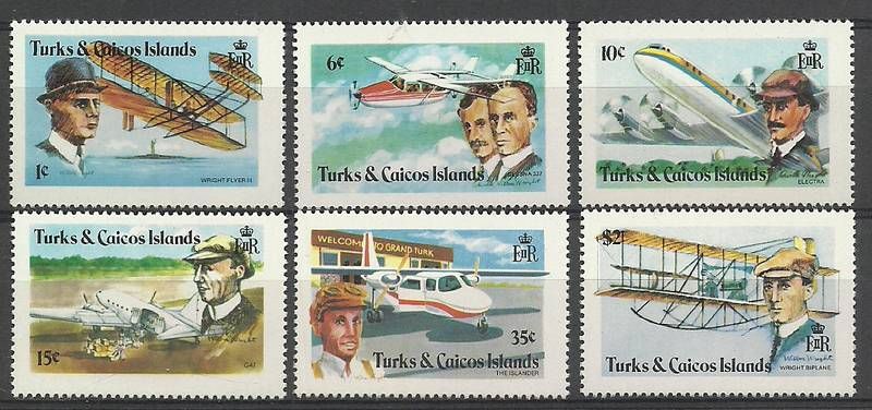 Znaczek Turks i Caicos 1978 Mi 393-398 Czyste **