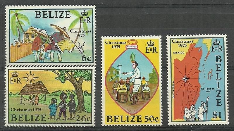 Znaczek Belize 1975 Mi 353-356 Czyste **