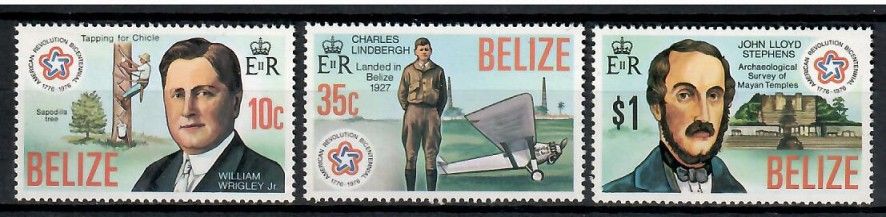 Znaczek Belize 1976 Mi 357-359 Czyste **