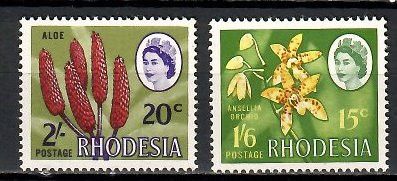 Znaczek Rodezja 1967 Mi 59-60 Czyste **