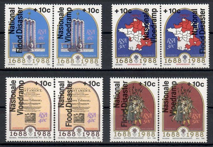 Znaczek Republika Południowej Afryki 1988 Mi 731-738 Czyste **