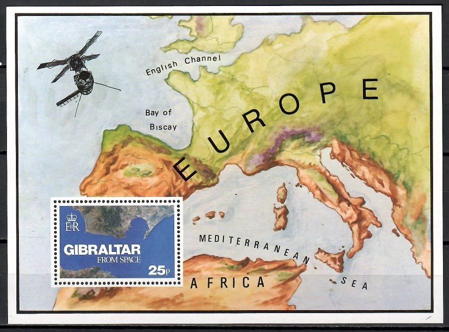 Znaczek Gibraltar 1978 Mi bl 5 Czyste **