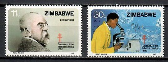 Znaczek Zimbabwe 1982 Mi 269-270 Czyste **