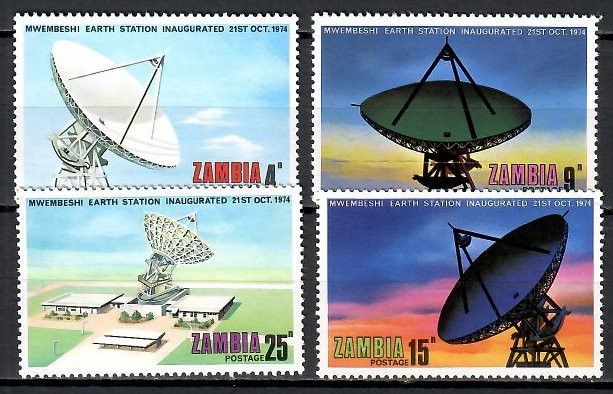 Znaczek Zambia 1974 Mi 137-140 Czyste **