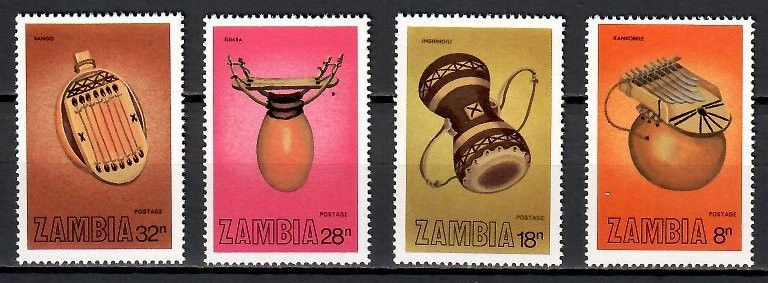 Znaczek Zambia 1981 Mi 264-267 Czyste **