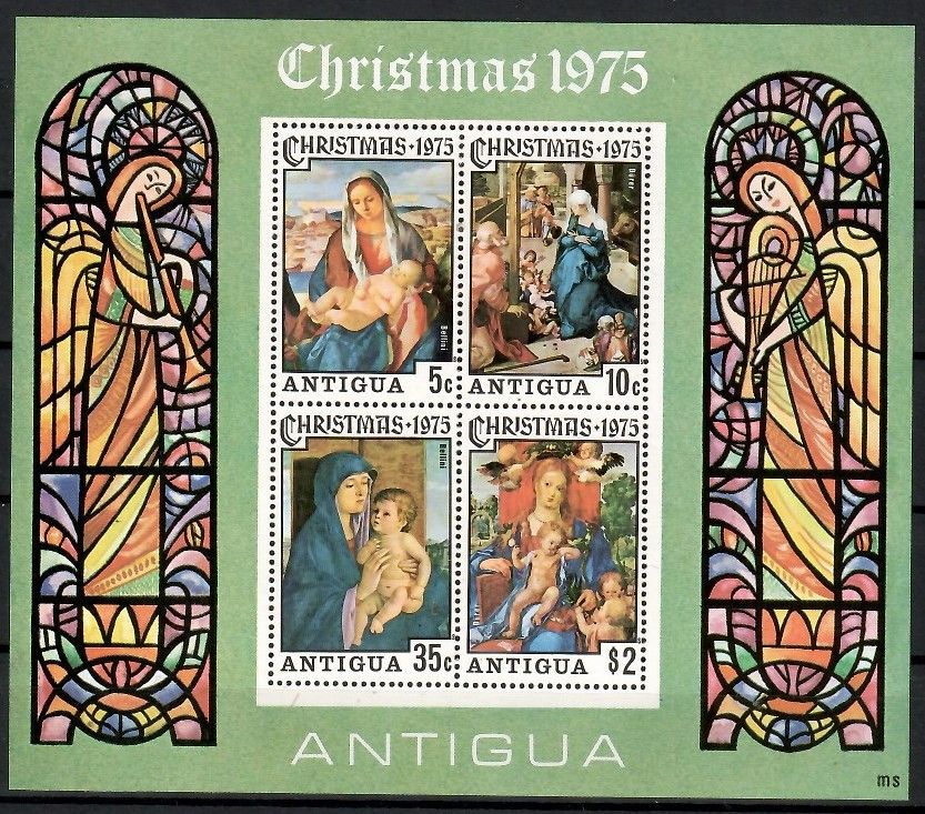 Znaczek Antigua i Barbuda 1975 Mi bl 23 Czyste **