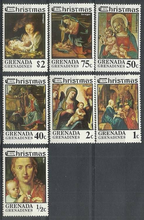 Znaczek Grenada i Grenadyny 1975 Mi 140-146 Czyste **