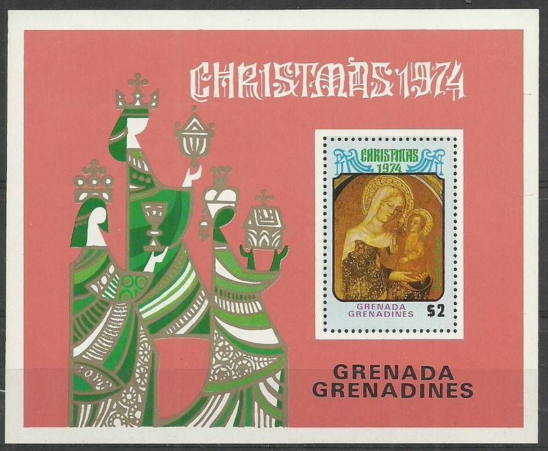Znaczek Grenada i Grenadyny 1974 Mi bl 5 Czyste **
