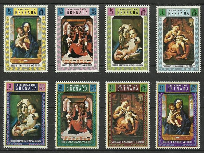Znaczek Grenada 1970 Mi 383-390 Czyste **