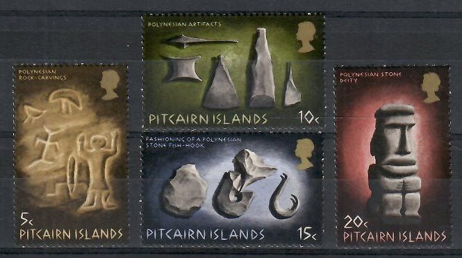 Znaczek Pitcairn 1971 Mi 119-122 Czyste **