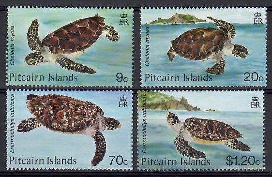 Znaczek Pitcairn 1986 Mi 274-277 Czyste **