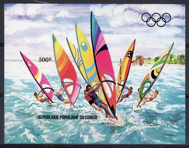 Znaczek Kongo 1983
