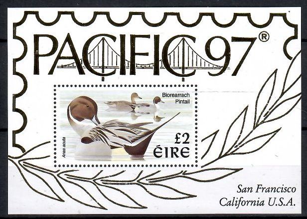 Znaczek Irlandia 1997 Mi bl 23 Czyste **
