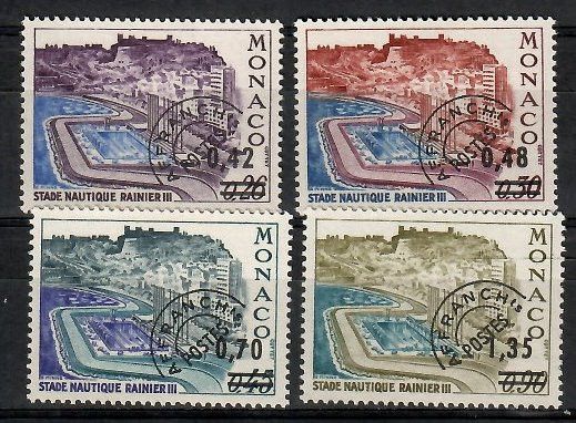 Znaczek Monako 1975 Mi 1163-1166 Czyste **