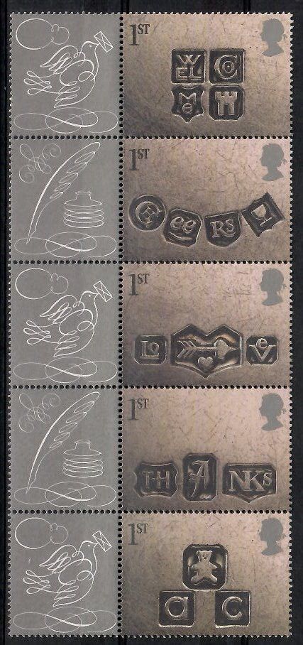 Znaczek Wielka Brytania 2001 Mi zf 1909-1913II Czyste **