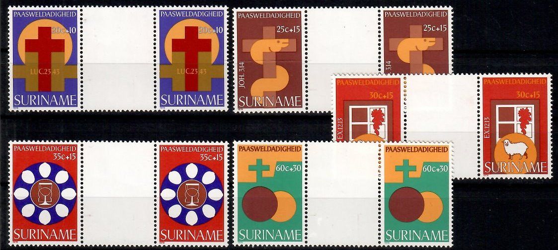 Znaczek Surinam 1978 Mi 818-822 Czyste **