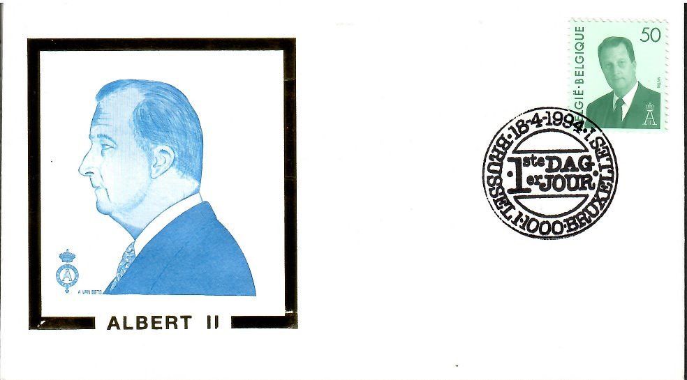 Znaczek Belgia 1994 Mi 2603 FDC