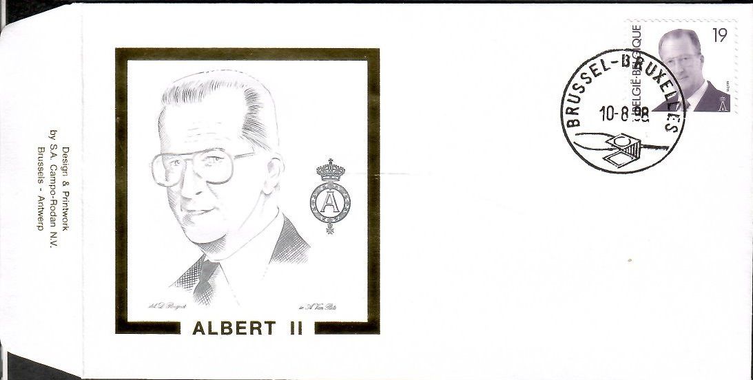 Znaczek Belgia 1998 Mi 2835 FDC