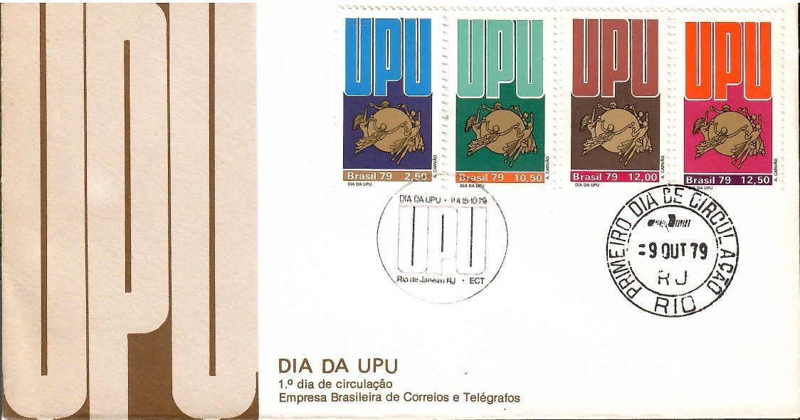 Znaczek Brazylia 1979 Mi 1738-1741 FDC
