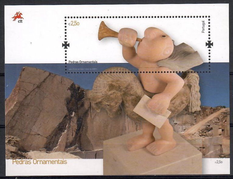 Znaczek Portugalia 2010 Mi bl 308 Czyste **
