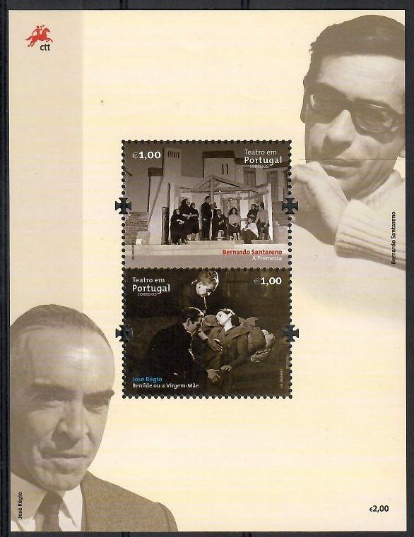 Znaczek Portugalia 2011 Mi bl 323 Czyste **