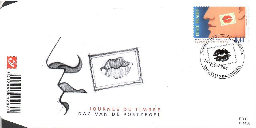Znaczek Belgia 2004 Mi 3294 FDC